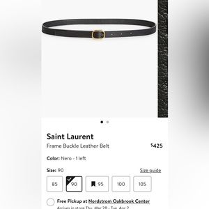 Saint Laurent Belt